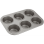 Judge Non-Stick Cupcake & Muffin Tin (6 Cup / 7 x 3cm)